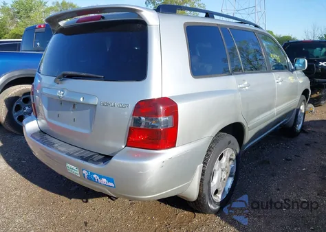 2006 Toyota Highlander Limited V6 from USA, damaged, VIN JTEEP21A460144675